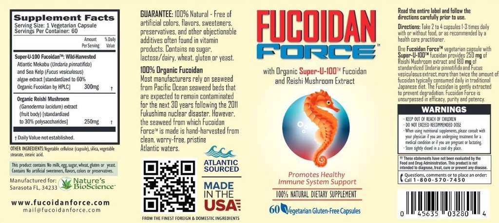 FUCOIDAN FORCE ® - 24 Botol Pack