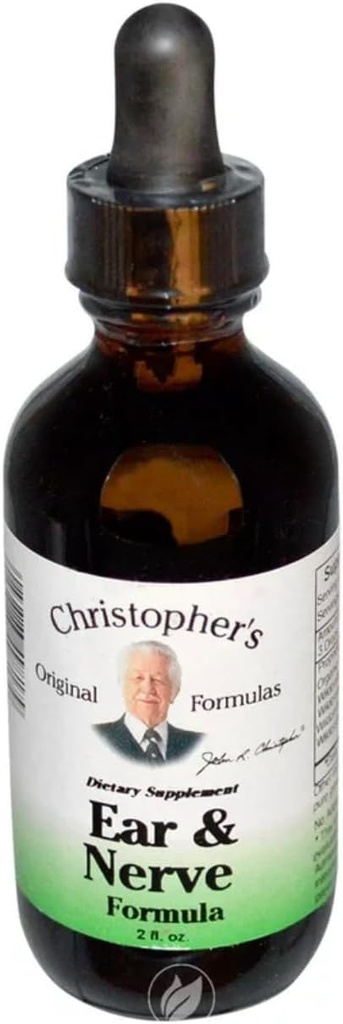 Christopher 's Original Formulas Ear dan Nerve Extract, Nervous System Support, 2 fl oz - Kemasan 2