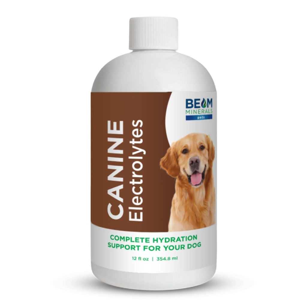 Beam Minerals Complete Canine Electrolytes 124; Full- Spectrum Electrolites untuk Dogs 124; 12 Fl Oz