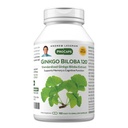 ANDREW LESSMAN Ginkgo Biloba 120mg - 180 Capsules - Ekstrak Standardisasi untuk Mempertahankan Flow Oksigen dan Nutrients ke Fuel The Brain. Mendukung Fungsi Otak, Ingatan dan Kognitif. Tidak Ada Alamat