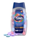 TUMS Ultra Kekuatan Dapat Disalurkan Tablet Antax untuk Relief Heartburn dan Relief Internation Acid, Berries Yang Disukai - 160 Cacah