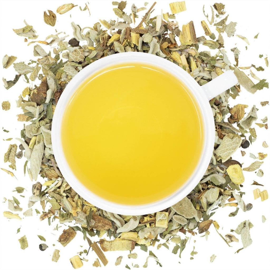 Relief Organik Menopause Tea Leaf - 2oz Bag (Pendekatan.