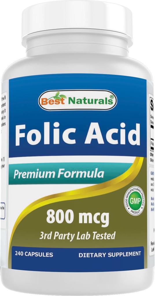 Terbaik Acid Folic 800 mcg 240 Capsules
