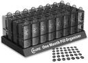 Organisasi Pil Pill Monthly 2 kali sehari, CAidRE 30 Hari Pill Organizer AM PM, 1 Bulan dan Organizer, 31 Hari Pill Organizer dengan Pill Hoder Weekly untuk Minyak Ikan, Vitamin, Suplemen, Hitam