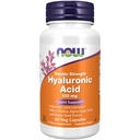 Sekarang Makanan Suplemen, Acid Hyaluronic 100 mg, Kekuatan ganda dengan L- Proline, Alpha Lipoic Acid dan Ekstrak Benih Grape, 60 Veg Capsules