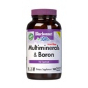 Bluebonnet Multi Minerals Suplement Plus Boron Mellated Magnesium Potasium Copper Selenium Manganese Chromium & Zinc Complex for Women & Men - No Iron, Non-GMO, Gluten- Free - 180 Vegetable Capsules