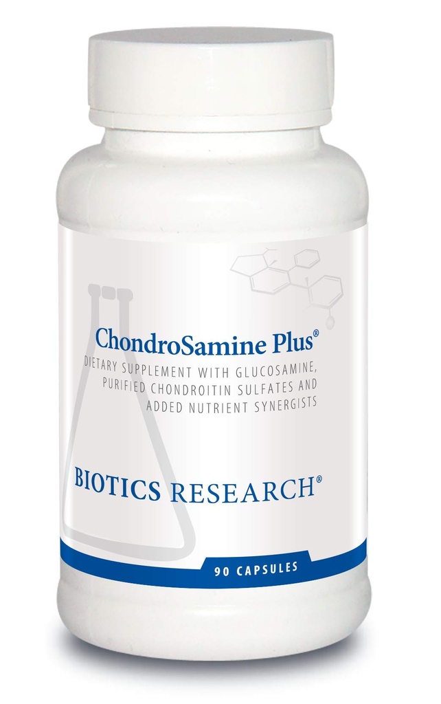 Riset Biotika ChondroSamine Plus Glucosamin Plus Chondroitin, MSM, Vitamin dan Mineral, Gabungan Dukungan Tesis Connective, Sehat dan Kemudahan Gerakan. 90 Kapsul