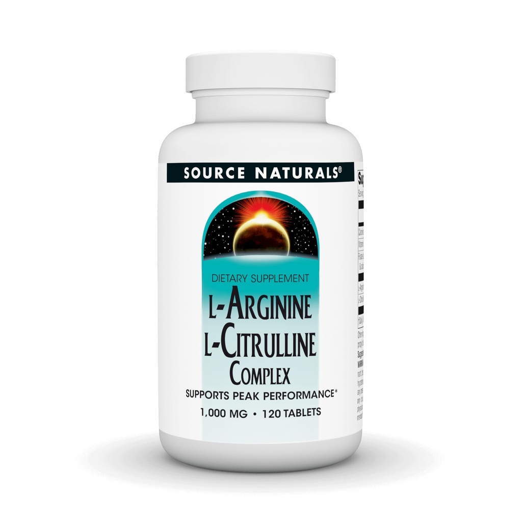 Sumber Kompleks L- Arginine L- Citrulline, 120 Tablet, 1000 mg