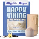 Viking Vanilla Plant Protein Powder, dibuat oleh Venus Williams, 20G Protein, Low Carb, Keto, Vegan, Gluten- Free, Non-GMO, Superfoods, Pengganti Meal, 1 Canister (24 oz).