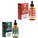Biotin Beard Growth Oil for Men, Natural Mins Beard Oil with Argan Oil, Jojoba Oil and Vitamin, Hydrates & Thickens Factual Hair