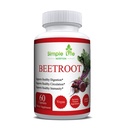 Kapsul Root Beet Organik - Nitric Oxide Booster untuk Pria & Perempuan - Organic None-GMO Free Vegan Beets - 60CT
