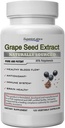 Ekstrak Benih Serap Lab, 400mg, 120 Katup Vegetable, 95% Polyphenol, Konten Antioksidant Tinggi, Aliran Darah Sehat, Menyediakan Sistem Imune dan Kesehatan Otak