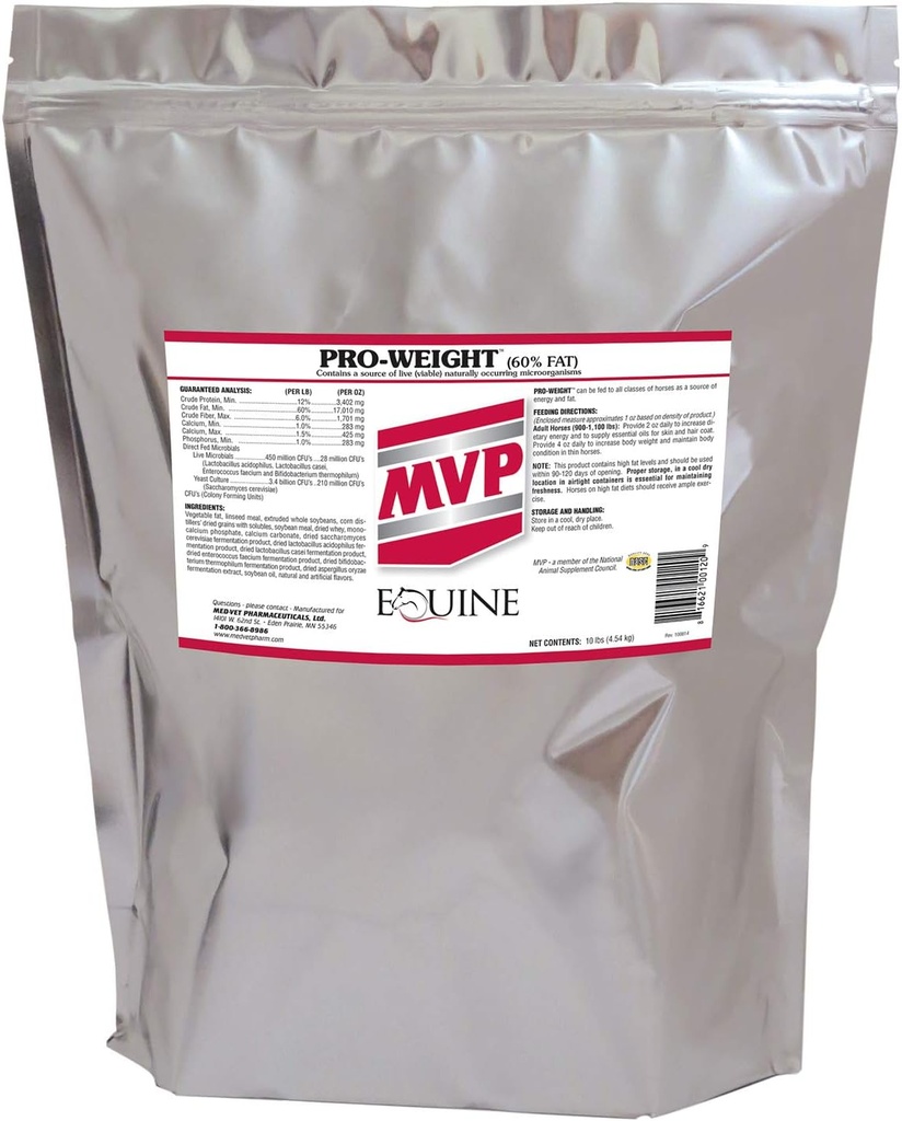 Pro- Weight 10lb for Healthy Wheight Gain in Horses