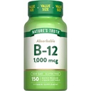 Nature 's Truth Vitamin B12; 1000 mcg 124; 150 Softgels 14; Non-GMO & Gluten Free Suplemen