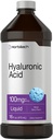 Horbäach Cair Hyaluronic Acid Supplemen 124; 100 mg 124; 16 oz 14; Campuran Berry Flavor 124; Non-GMO dan Gluten Free Formula
