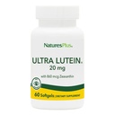 NaturresPlus Ultra Lutein 20 mg - 60 Softgels - Dukungan nutrosi untuk Fungsi Mata Sehat - 60 Servis