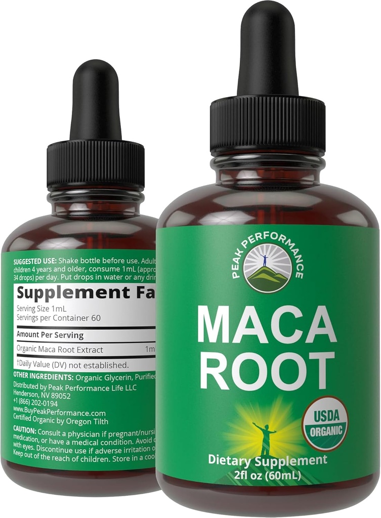 Persediaan Vegan Organik Amerika untuk Perempuan dan Pria. Maca For Energy, Endurance, and Mood Support. Zero Sugar, Gluten Free, No Capsules