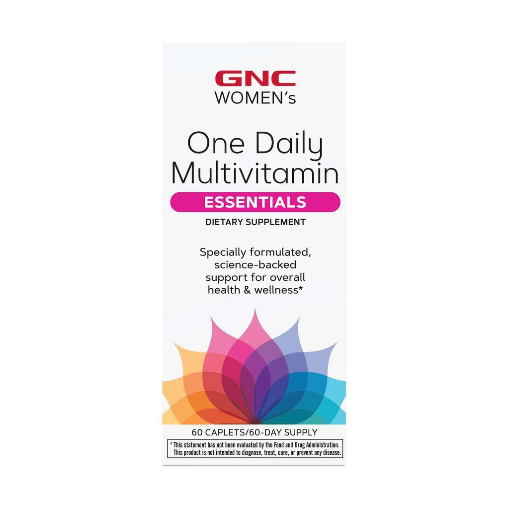 Satu harian GNC Multivitamin, Science- Backed Dukung untuk Overall Health and Wellness, 60 Count