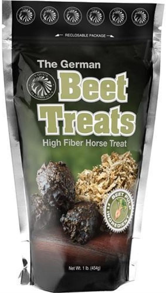 1 # German Horse Pony Training Bite Size Beet Pulp High Fiber Content Treats Nuggets Muffin Snacks