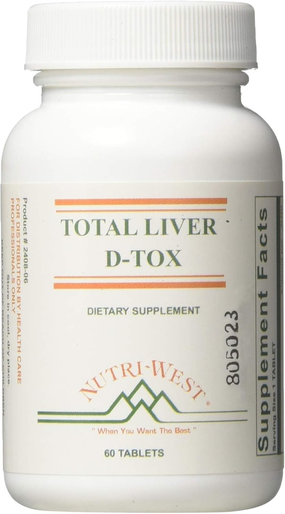 Nutri-West - Total D- Tox - 60
