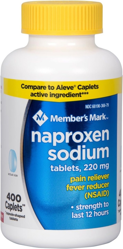 Mark 220 mg Naproxen Sodium (400 ct) oleh Anggota Mark