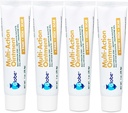Globe (4 Pack) Aid Antibiotic Scar Minimizing Painef, Anti- Itch Oquitesin dengan Neomycin, Bacitrasin Zinc, Pramoxine HCI B, untuk Minor Cuts, Scrapes & Burns