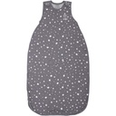 Woolino Toddler Sleeping Sack, 4 Season, Merino Wool and Organic Cotton, Baby Sleep Bag, 2- 4 Years, Star Gray