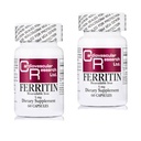 Cardiovaskular Research Ferritin Iron Suplement for Women and Men 5 mg 120 Capsules - 2 Pack Saver