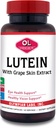 Lab Olympian Lutein 20 mg, 60 Capsules Formulated dengan FloraGLO dan Grape Skin Extract, Mendukung Heally Vision and Eye Fungsi