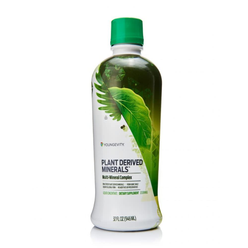 Tanaman Umur Muda Mencerna Mineral Liquid - 77 + Natural Unchanged Trace Minecure - 1900,0mg Santar Tanaman Mineral - Colloidal Formud Humic Shale - (32 oz Pack 1)