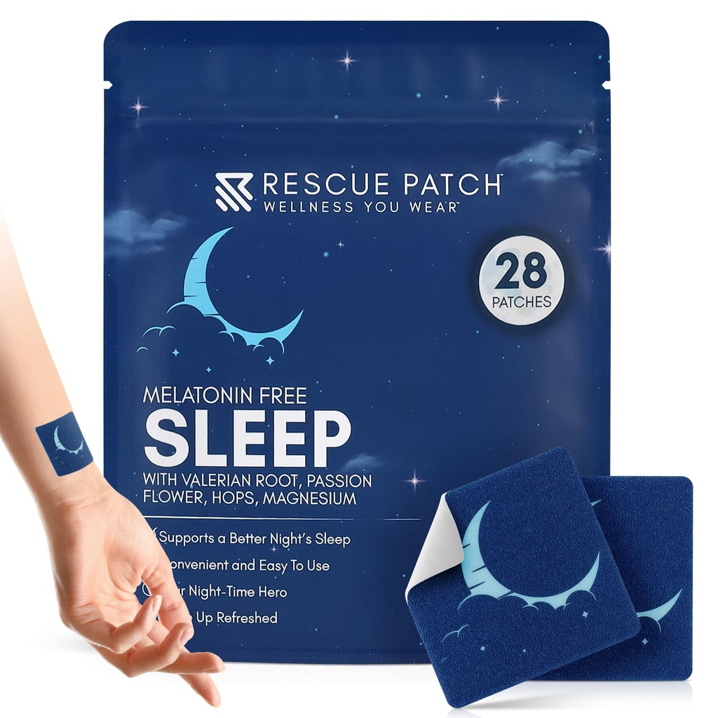 Sleep Patch untuk Dewasa Ekstra Kekuatan 124; Pengaturan Tidur Alam untuk Orang Dewasa 124; Melonatin- Free Sleep Patch untuk Relaxation dan Retreat Night - Long- Lasting Formula