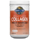 Garden of Life Marine & Grass- Fed Collagen Peptides Powder Suplement (Tipe I, III) dengan Progrem & BCAAs untuk Mobility, Gabungan Kesehatan, Rambut, Skin & Nails - Unflashed, 20 g per Serving, 12 Serving