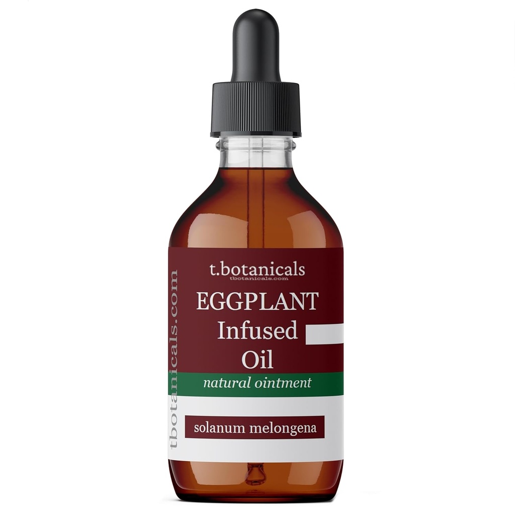 Eggplant Oil Eggplant Infused Oil for Skin Disorder Broad Spectrum Eggplant Extract