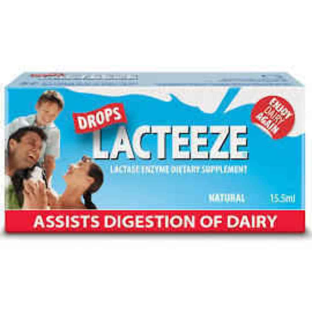 Lactase Enzyme Lateeze Drops 15.5 ml Liquid by Gelda Sci (1)