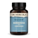 Dr. Mercola Biothin Berberine dengan Chromium - Mendukung Fungsi Metabolic yang Sehat - Peningkatan Absorpsi - Non-GMO, Gluten- Free & Soy-