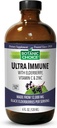 Pilihan Botanic - Ultra Imune, Berisi Elderberry dengan Zinc dan Vitamin C, Black Elderberry Syrup untuk Dewasa dan Anak-anak, Vitamin Liquid untuk Dukungan Imune, 4 Oz