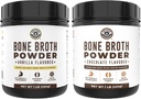 Performance Pantai Kiri Vanilla Bone Broth Protein Powder, 16oz + Chocolate Bone Protein Powder 16oz