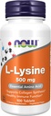 NOW Foods L-Lysine - 500 mg - 100 tablet