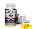 Minyak Ikan Terbaik Benson Omega 3 untuk Kucing & Small Dogs - 200 Softgels 500mg - 43% Lebih Omega 3 Lemak Acids Dari Salmon Oil - 100% Murni, Non-GMO, Natural Pet Food Fish Oil Suplemen