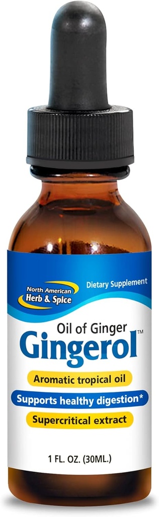 Herb Amerika Utara dan Spice, Gingerol, Minyak Ginger, 1-Ounce
