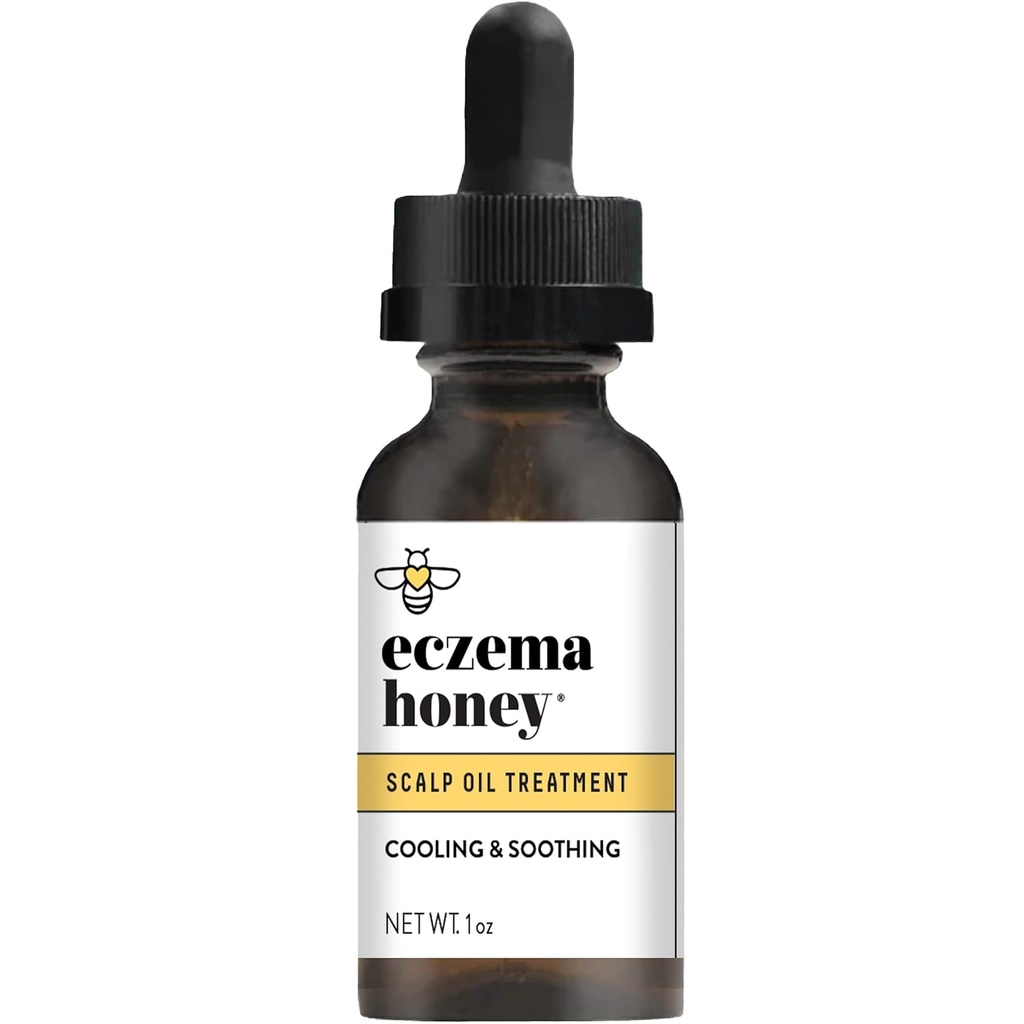 ECZEMA HONEY SOOTlNG Scalp Oil Natural Honey Hair & Scapp Care