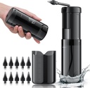 Ear Wax Removal - Electric Ear Cleaner, Ear Cleaning Kit dengan 5 Pressure Modes, Safe and Effective Ear Cleaning Tool, Ear Irrigation Flushing System dengan USB Rechargable