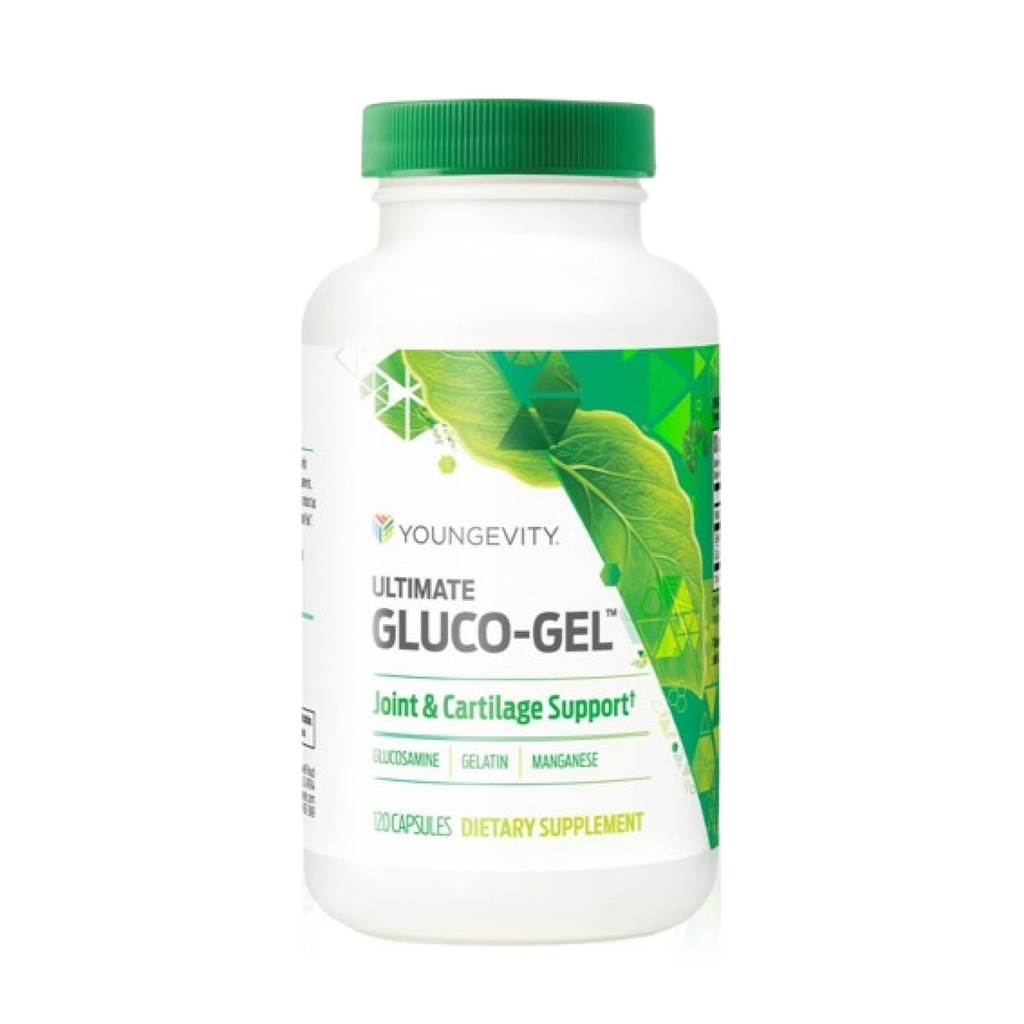 Konglomerat Muda Gluco-Gel ™ - Gabungan dan Kartilage Dukungan dengan Glucosamine Sulfate dan Gelatin - 120 Kapsul