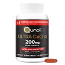 Qunol CoQ10 200mg Softgels, Ultra CoQ10 - Suplemen Absorpsi Tinggi Ultra Q10 - Suplemen Antioksidant untuk Vascular dan Proses Kesehatan Jantung & Energi, 90 Cacah
