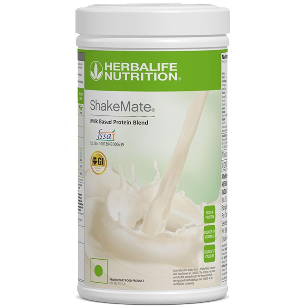Herbalife Nutrection ShakeMate - Milk Based Protein Blend - 500 Grams