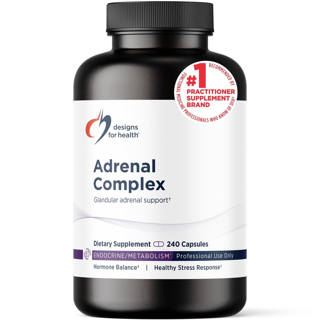 Desain untuk Kompleks Adrenal Kesehatan (240 Capsules)