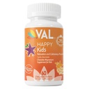 VAL Magnesium untuk Anak-anak; Tinggi Magnesium Absorpsi untuk Tenang, Relaxation & Focus 124; Mg Glycinate, Citrate & Taurte 126; dengan Vitamin B6, D & C 124; Sugar- Free, Non-GMO 124; 60 Chewable Tablets