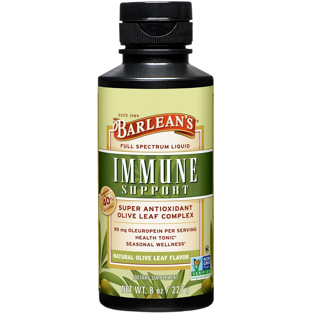 Zaitun Leaf Complex Limid Imune Supplemen Dukungan, 95mg Oleuropein Antioksidants, 8 oz