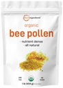 Micro Ingredians Organik Bee Pollen Granules, 1 lb 124; Segar Harvest, Raw & Natural Superfood 124; Kaya dalam B Vitamin, Mineral, Protein & Antioksidants 124; Keto, Non-GMO