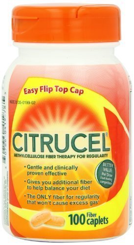 Serat dalam Capsule - Citrucel Citrucel dengan Smartfiber Caplets